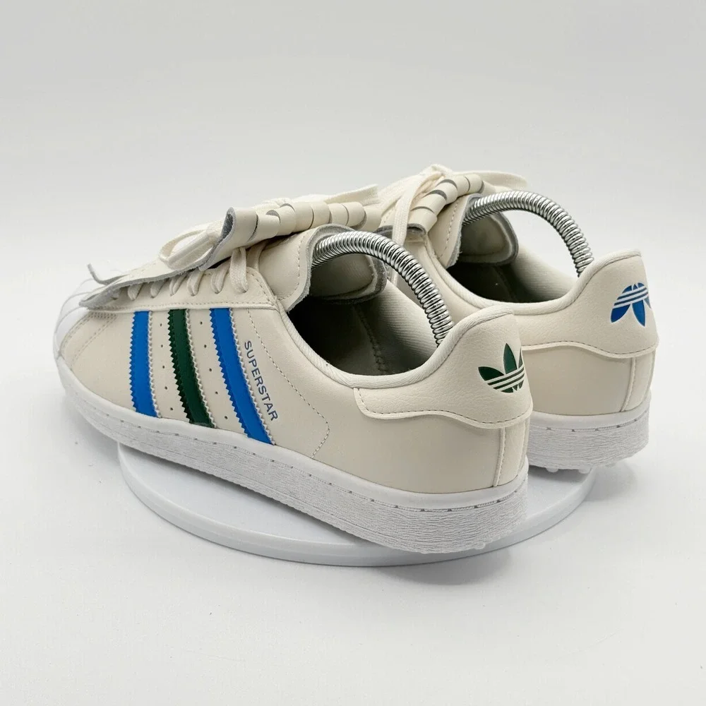 Adidas Superstar SL Golf X Rolling Links Size M 7.5 / W 8.5 White/Blubird IH2500